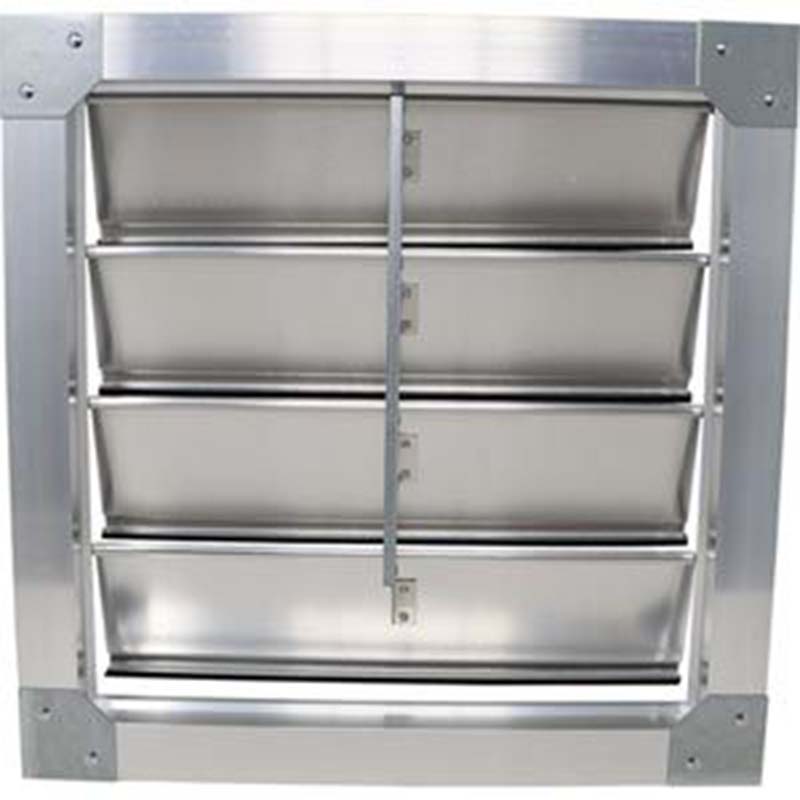 Aluminum Greenhouse Exhaust Shutters