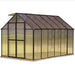 8x12 riverstone greenhouse front angle view