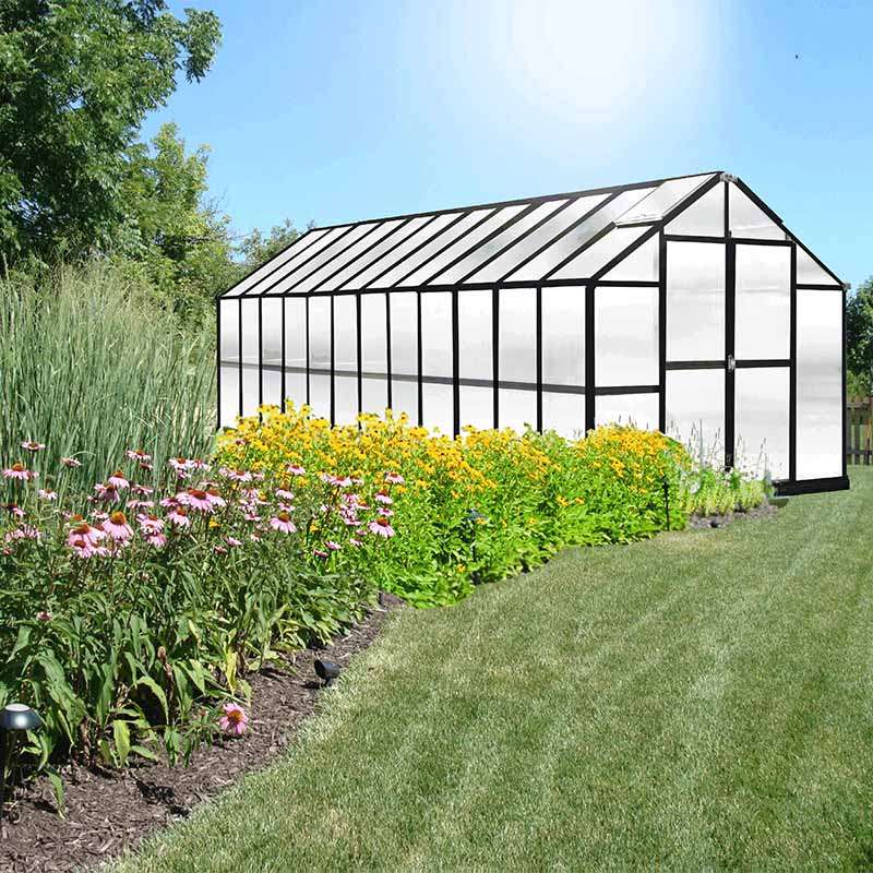 8x24 riverstone mont growers greenhouse outside view