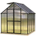 8x8 riverstone greenhouse front view