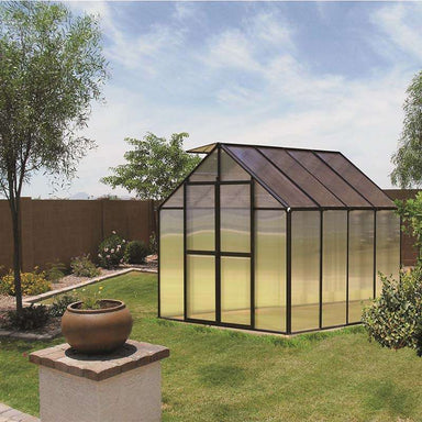 riverstone greenhouse 8x8 outside