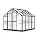 8x8 riverstone mont greenhouse front view