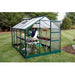 growspan hobby greenhouse front angle view