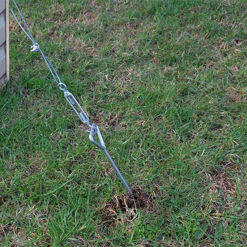 Palram - Canopia Greenhouse Anchor Kit
