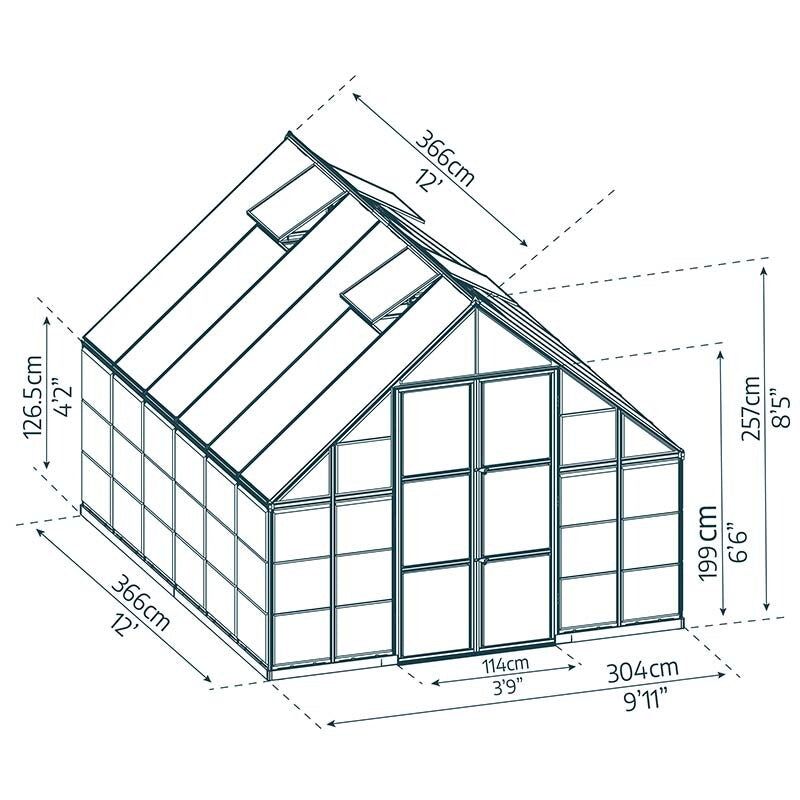 Palram - Canopia Balance Greenhouse