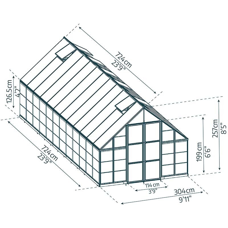 Palram - Canopia Balance Greenhouse