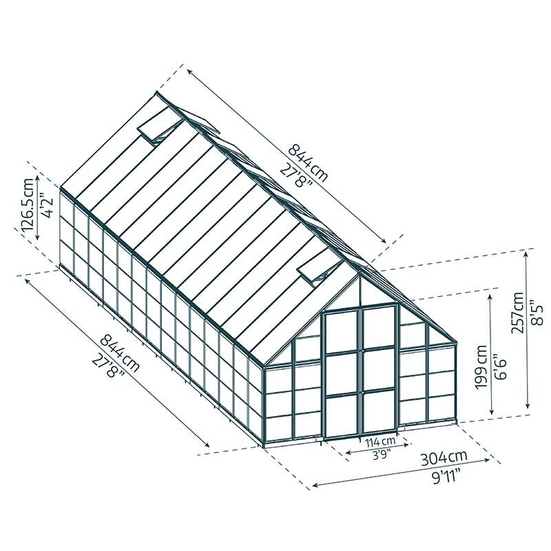 Palram - Canopia Balance Greenhouse
