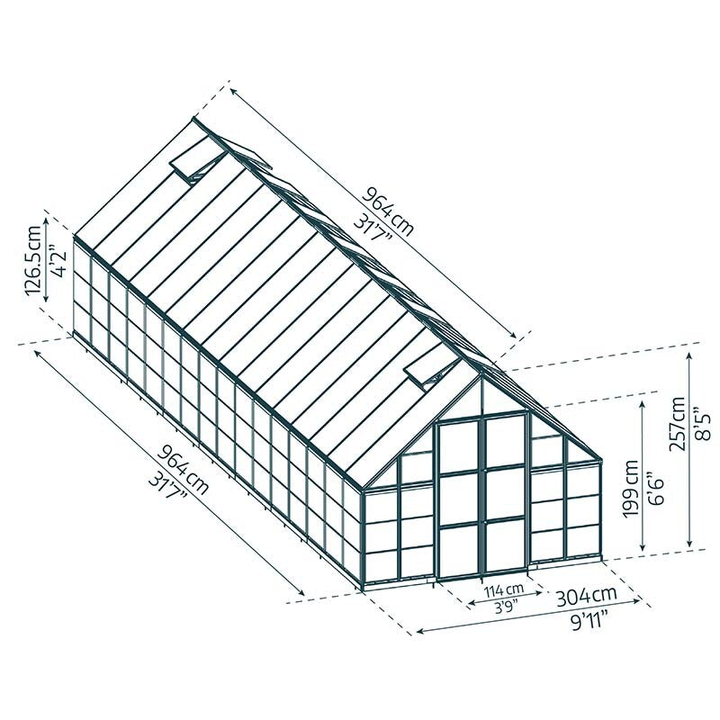 Palram - Canopia Balance Greenhouse