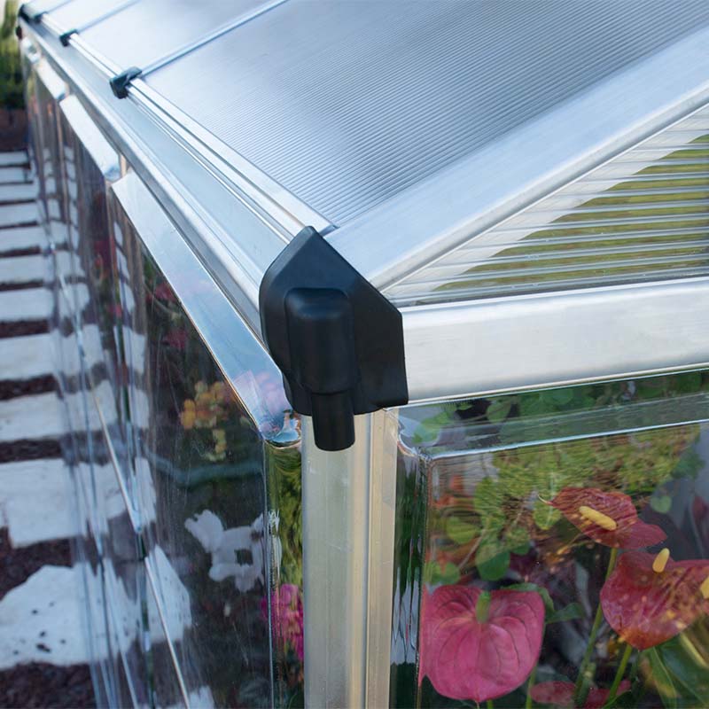 Palram Canopia Hybrid Lean-To 4' x 8' Greenhouse