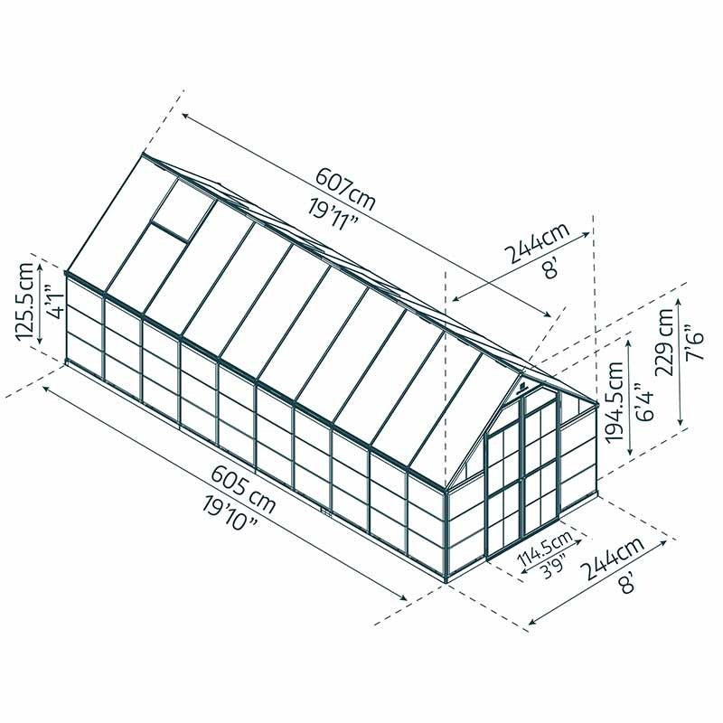 Palram - Canopia Balance Greenhouse