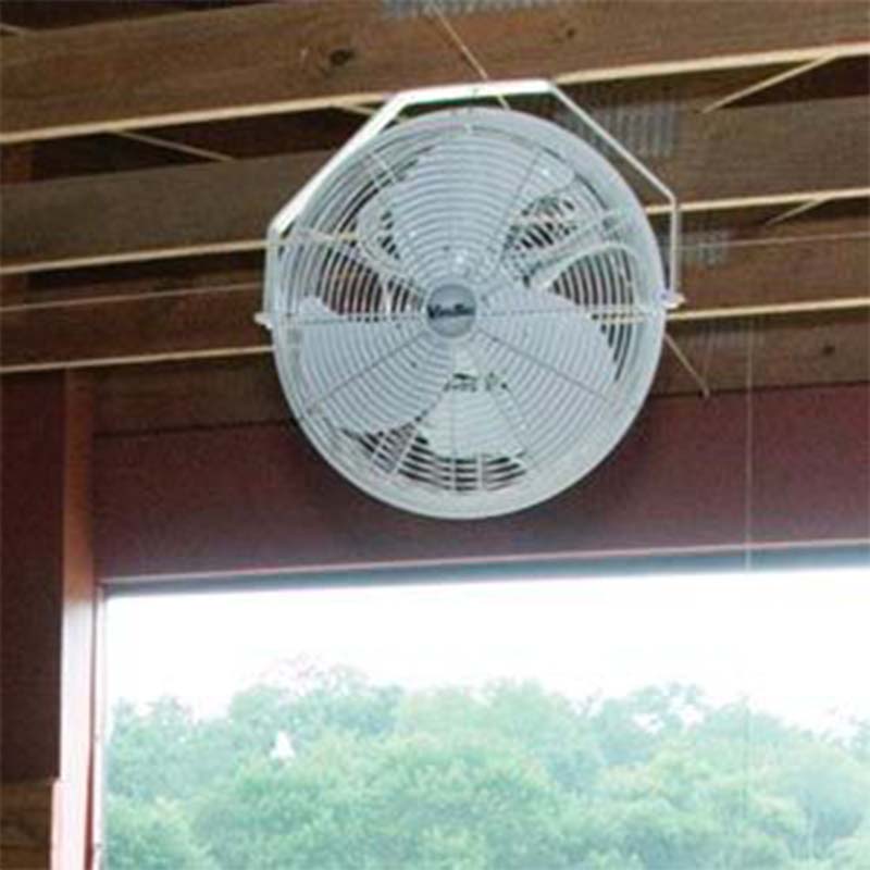 ValuTek-Greenhouse-3-Speed-Fan-14''-mounted-view