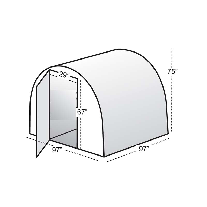 solexx early bloomer greenhouse dimensions